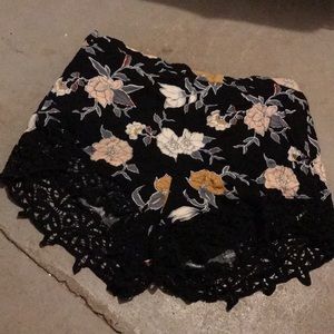 Floral shorts